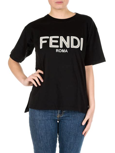 fendi t shirt women's|fendi t shirt original.